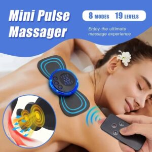 Neck Massager Mini Electric EMS Cervical Back Vertebra Massage Patch - Image 7