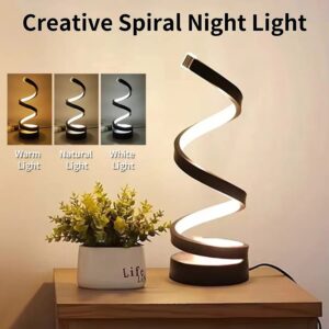 Spiral LED USB Night Light - Image 4