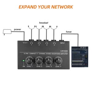 Mini Stereo Headphone Amplifier HA400 - Image 6