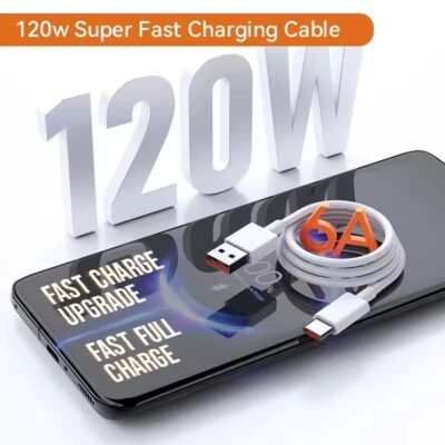 Original For Xiaomi 120W USB Type C Cable Tipo 6A 67W Turbo Fast Charging Mi 15 14 13 Ultra 13T Pro 12 Redmi Note 13 K70 Poco X6
