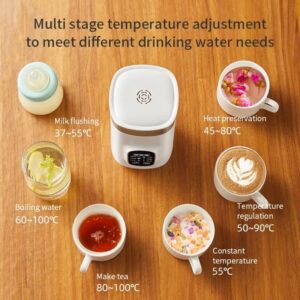 Electric Kettle 550ml Smart Heating Cup Multifunction Boiled Water Pot Teapot - Image 4
