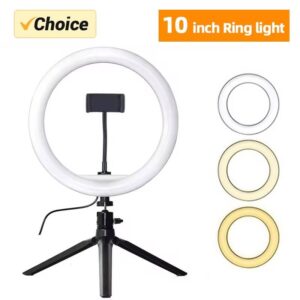 1.10inch 26cm Selfie Ring Light Photography Fill Lighting Led Ring Lamp for Video Recording Live Broadcast Selfie Led Lamp - Image 5