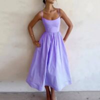 U-neck Summer Women's Dress