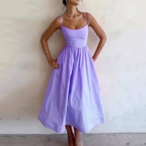 U-neck Summer Women's Dress