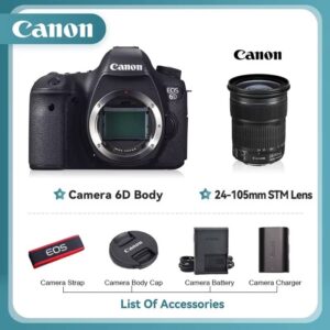 Canon EOS 6D / 6D Mark II Full Frame DSLR Camera (Used) - Image 5