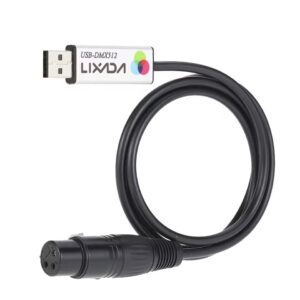 DJ Disco USB to DMX Interface Adapter LED