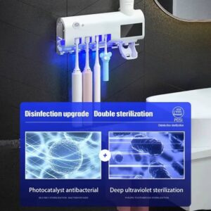 Automatic Solar Energy UV Toothbrush Holder - Image 4