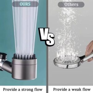 Shower filter four modes bathroom accessories head massage showerhead - Image 10