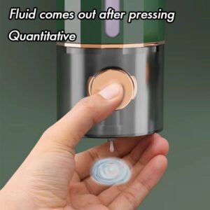 450ml Manual Wall Mounted Bathroom Liquid Soap Dispenser Washing Hand Sanitizer - Image 7
