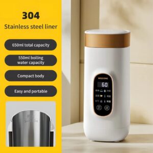 Electric Kettle 550ml Smart Heating Cup Multifunction Boiled Water Pot Teapot - Image 8