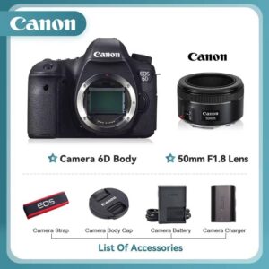Canon EOS 6D / 6D Mark II Full Frame DSLR Camera (Used) - Image 8