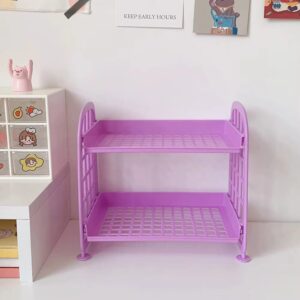 1PC High Appearance Horizontal Multi-layer Dormitory Desktop Storage Shelf Simple - Image 6