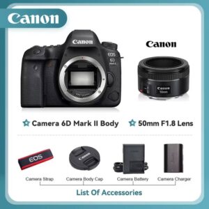 Canon EOS 6D / 6D Mark II Full Frame DSLR Camera (Used) - Image 9