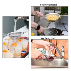 1/3/4Pcs/Set Stainless Steel Wire Fine Mesh Oil Strainer