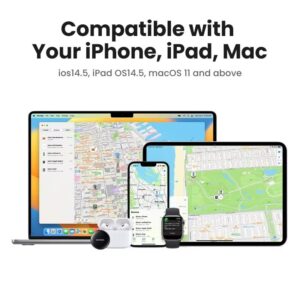 UGREEN Finder Security SmartTrack Link Smart Tag With Apple Find My Key Bluetooth GPS Tracker For Earbud Luggage MFi Finder IOS - Image 5