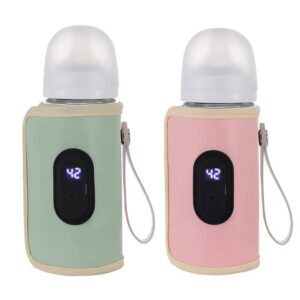 Baby Milk Warmer Baby Nursing Bottle Heater, Portable USB Bottle Warmer for Car, Outdoor Travel Accessories Outdoor Portable - Image 7