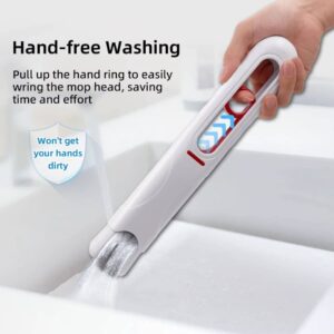 Powerful Squeeze Mini Mop Folding Home Cleaning Mops With Sponge Self-squeezing Floor Washing Mops Desk Window Car Clean Tools - Image 9