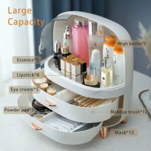 Makeup Container Polish Box Desktop Storage Organizer Makeup Drawer Large Box Cosmetic Capacity Storage Nail Jewelry Organizer - Image 6
