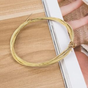 1 SET 6 Pieces Copper Guitar Strings for Classical Acoustic Folk Guitar - Image 11