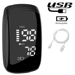 Rechargeable Oximeter Infrared Fever Thermometer Digital LCD Infant Adult Non-contact Laser Body Temperature Ear Thermometer - Image 8