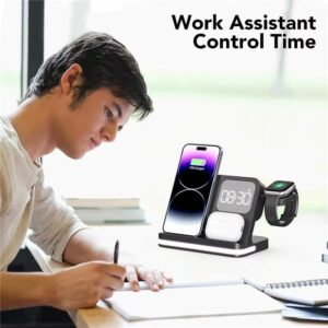 Wireless Charger Stand 3-in-1 (iPhone/Samsung/Watch) - Image 10