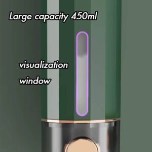 450ml Manual Wall Mounted Bathroom Liquid Soap Dispenser Washing Hand Sanitizer - Image 9