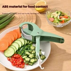 HooFun Stainless Steel Vegetable & Fruit Slicer - Image 3