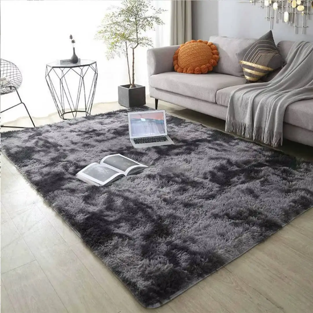 Plush Fluffy Round Area Rug