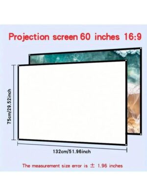 Smart Mini Portable Projector, 180° Adjustable Angle - Image 8