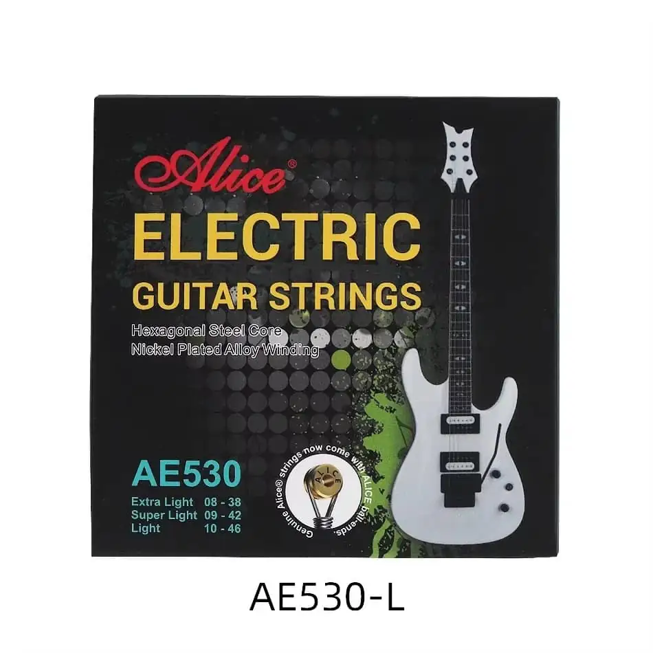 Alice AE530 Electric Guitar Strings 008-038 / 009-042 / 010-046 7 Alice AE530 Electric Guitar Strings 008-038 / 009-042 / 010-046