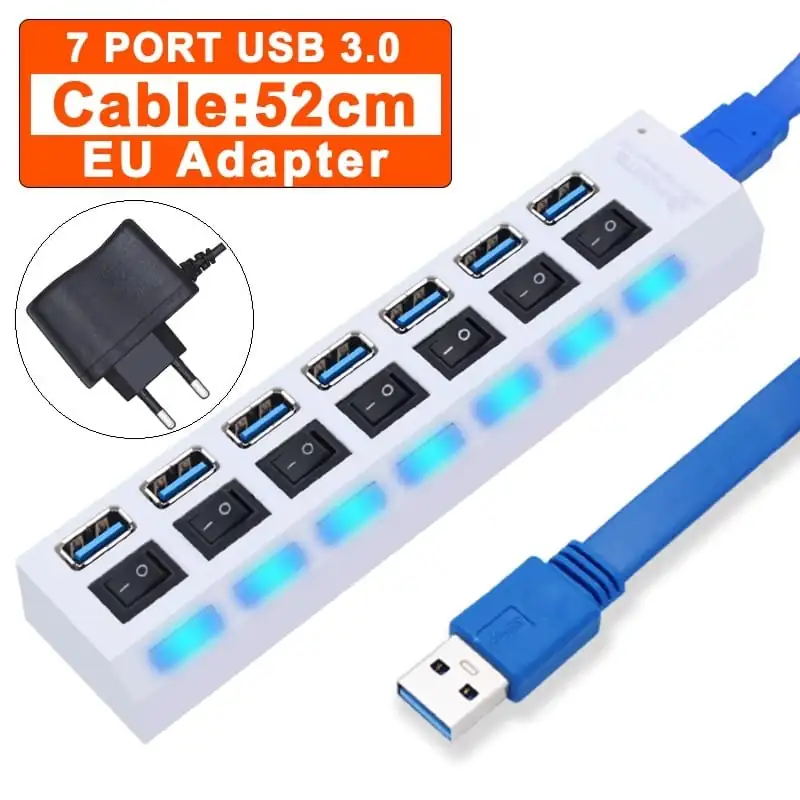 USB Hub 3.0 (7-Port)