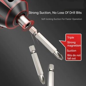 3.6V Screwdriver Kit Rechargeable Lithium Battery Cordless Electric Screwdriver Drill Kit - Image 8