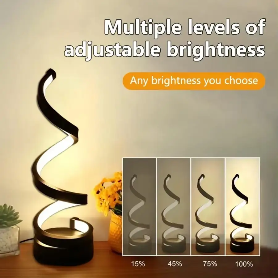 Spiral LED USB Night Light 9 Spiral LED USB Night Light