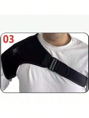 Heated Shoulder & Knee Heating Pad (Vibrating, Adjustable) - Image 7