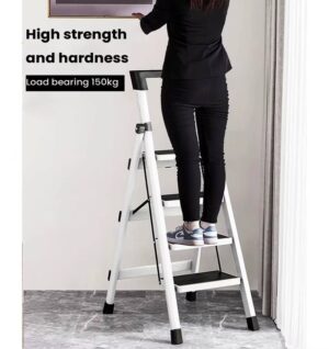 3/4 Steps Folding Ladder Non-slip Household - Image 7
