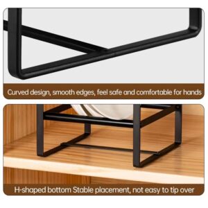 Kitchen Cabinet Plate Storage Countertop Dish Rack Dinner Plate Partition Drain Rack Layered Storage Rack Dish Drying Rack Home - Image 6