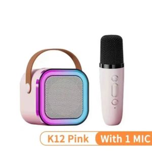 K12 Karaoke  Bluetooth speaker   with two microphones - Image 12