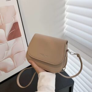 Vintage Saddle Crossbody Bag PU Leather Women's Luxury Design Small Handbag and Purse Ladies Travel Shoulder Messenger Bag Purse - Image 9