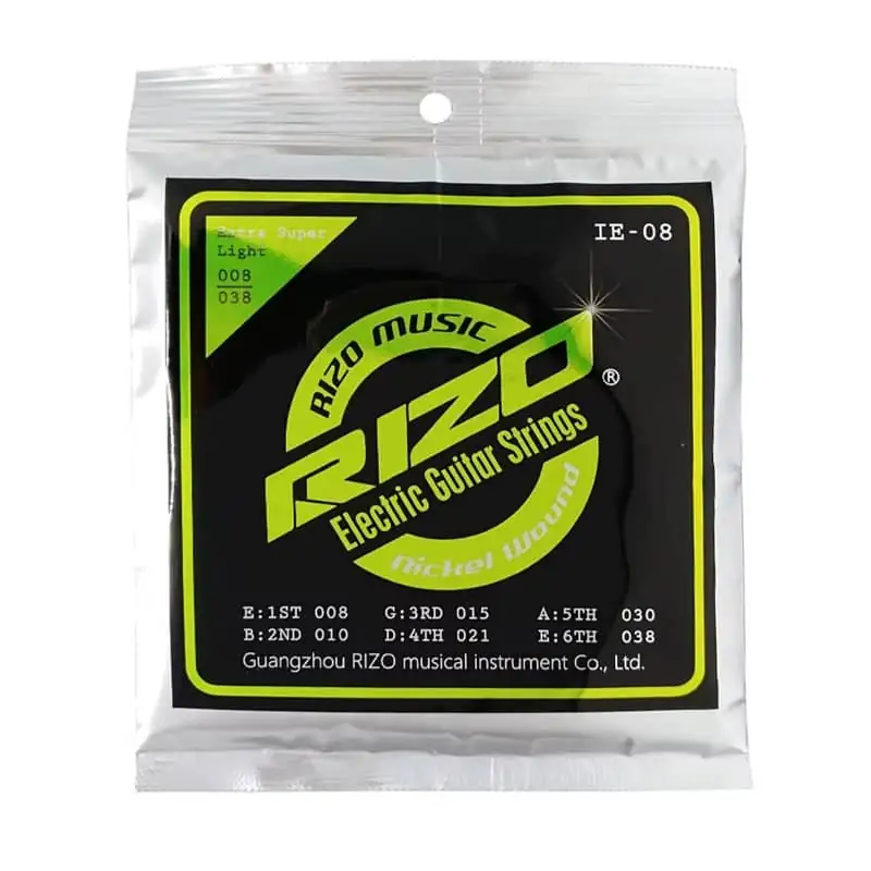 RIZO Electric Guitar Strings 008-038 / 009-042 / 010-046 9 RIZO Electric Guitar Strings 008-038 / 009-042 / 010-046
