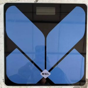 400lb High Precision Digital Bathroom Scale | Backlit LCD w/Smart Temp Display | Battery Operated | Home/Bathroom/Dorm Use - Image 5