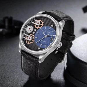 TOMI Men's Gift Box Combination Set Watch Luxury and Simple Business Detachable Strap Quartz Watch Men's Watch Festival Gift - Image 8