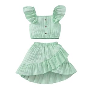 Girls’ Summer Princess Clothing Set