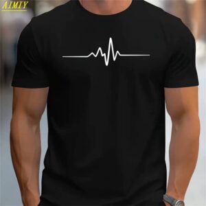 Fashion Summer 3D Stripe Letter Print Men's T Shirt Hip Hop Trend Harajuku Streetwear Casual O-neck Oversized T-shirts Men Tops - Image 7