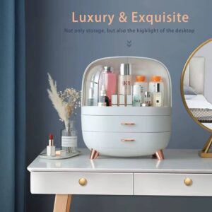 Makeup Container Polish Box Desktop Storage Organizer Makeup Drawer Large Box Cosmetic Capacity Storage Nail Jewelry Organizer - Image 7