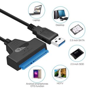 SATA to USB 3.0/2.0 Cable External Hard drive - Image 8