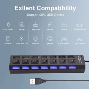 Switch Extension Hub 7-port USB2.0 Hub - Image 10