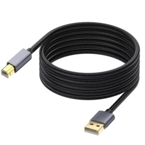 USB Printer Cable USB Type B Male to A Male USB 2.0 Cable - Image 6