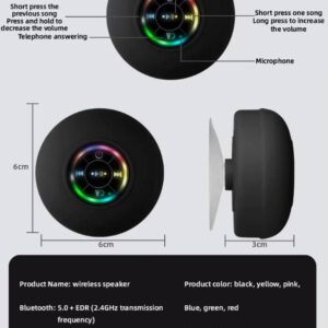 Portable Waterproof Bluetooth Shower Speaker