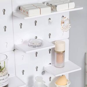 1PC/2PCS/4PCS Wall Perforation-free Plastic Shelving Bathroom Wall Wall Hanging Student Bedroom Dormitory Headboard Hole - Image 10