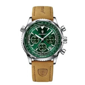 Poedagar 960 Luxury Leather Watch For Men